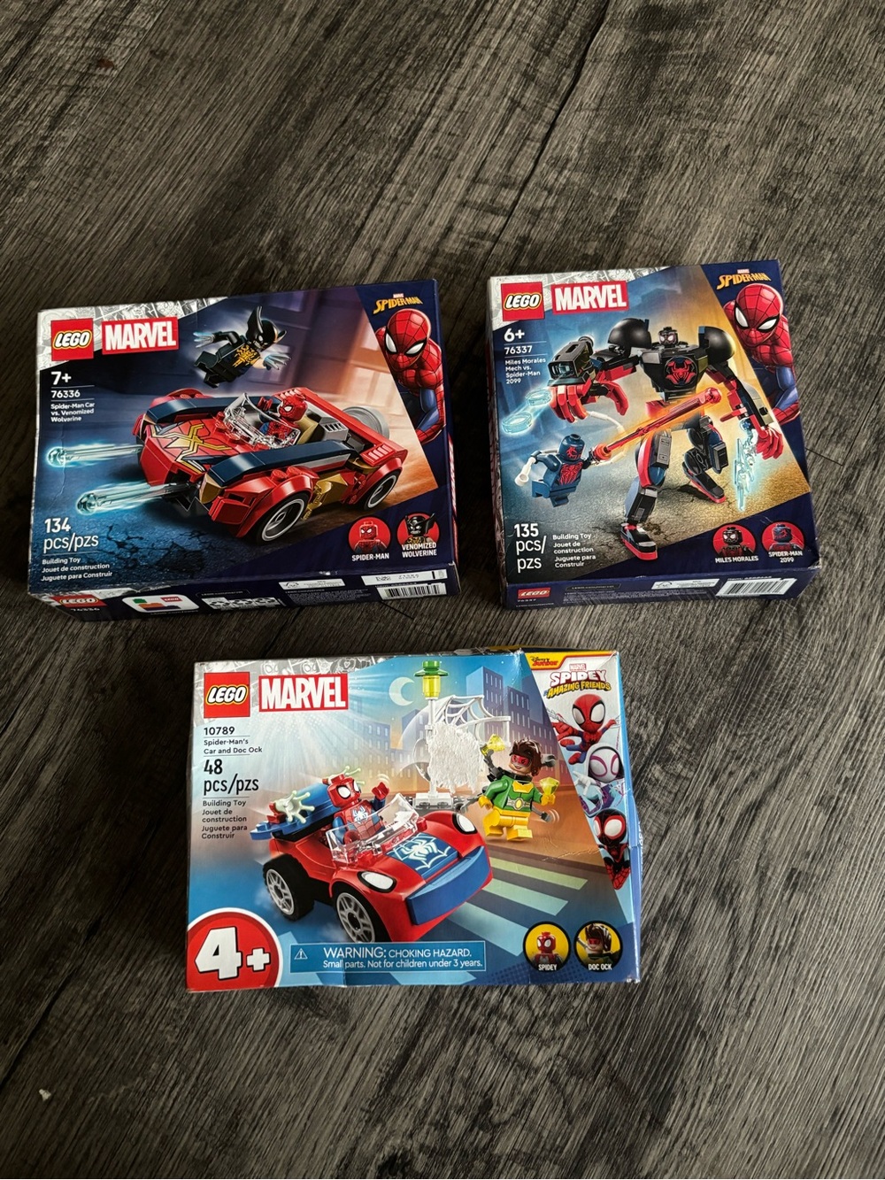 LEGO MARVEL SPIDER-MAN SET BUNDLE 76337,10789,76336 🆒